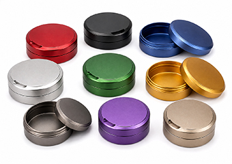 Custom CNC Machined Metal Snus Cans