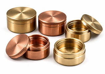 Custom CNC Machining Brass & Copper Snuff & Snus Cans