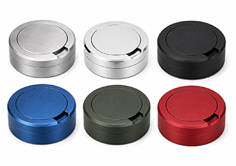 Hard Anodizing CNC Machining Snuff & Snus Cans