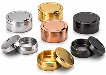 Metal Plating CNC Machining Snuff & Snus Cans