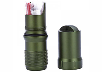 Custom CNC Machining O-Ring Sealed EDC Pill Bottle Cases Box