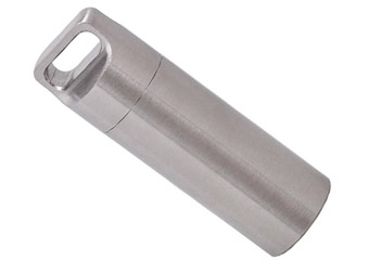 303 304 316 Stainless Steel CNC Machining Waterproof EDC Pill Bottle Cases Box