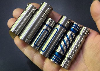 Titanium CNC Machining Waterproof EDC Pill Bottle Cases Box