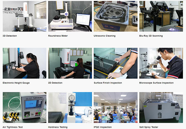 Quality Inspection of CNC Machined Parts in VMT Machining Custom Factory