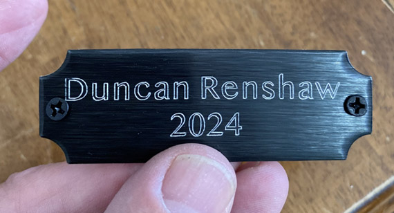 CNC Engraving Before Anodizing Machining Parts
