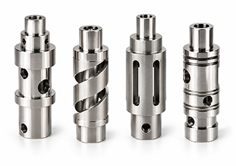 Custom CNC Machined Stainless Steel Rotary Valve Cores Surface Finishing