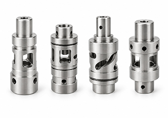Passivation Stainless Steel Rotary Valve Cores CNC Machining