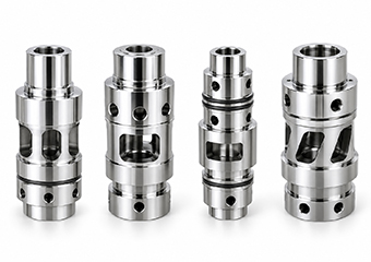 Hard Chrome Plating Stainless Steel Rotary Valve Cores CNC Machining