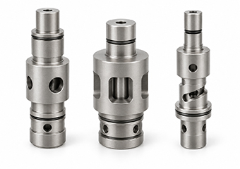 Bead Blasting Stainless Steel Rotary Valve Cores CNC Machining