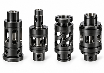 PVD DLC Coating Stainless Steel Rotary Valve Cores CNC Machining