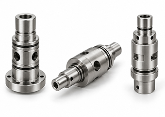 Brushing Stainless Steel Rotary Valve Cores CNC Machining
