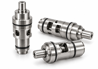 CNC Machined Rotary Valve Core for Paste and High-Viscosity Filling Equipment