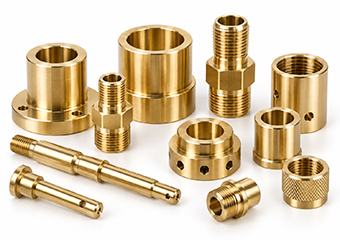 Custom Precision Polishing Brass CNC Turned Parts