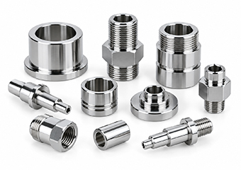 Custom Precision Chrome Plating Brass CNC Turned Parts