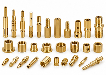 Custom CNC Turned Electrical & Electronic Brass Components