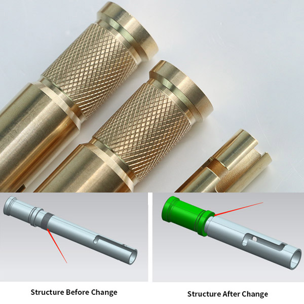 Precision Brass CNC Turned Wine Corkscrew Manufacturing
