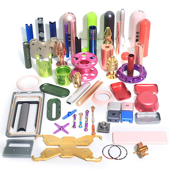 Anodized Aluminum CNC Machining Parts Anodized Aluminum CNC Machining Parts