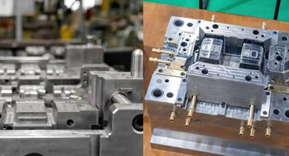 Toolings of die casting vs. injection molding