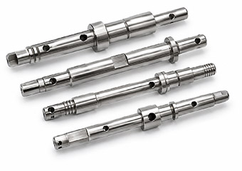 Custom CNC Machining Turning Cross-Hole Throttle Shafts Custom CNC Machining Turning Cross-Hole Throttle Shafts