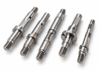 Custom CNC Machining Turning Threaded Throttle Shafts Custom CNC Machining Turning Threaded Throttle Shafts
