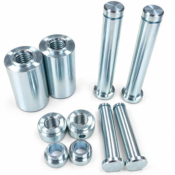 Custom Zinc-Plated Steel & Iron CNC Machined Parts