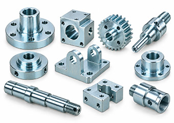 Custom Zinc-Plated CNC Machined Industrial Machine Components