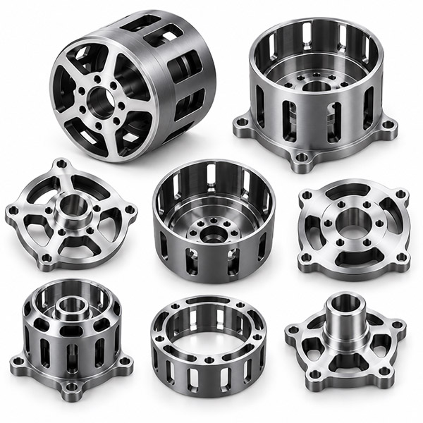 Custom CNC Machining Drone Motor Housing