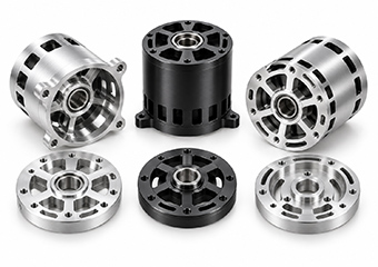 Custom CNC Machining Motor Housings for Imaging & Photography Drones