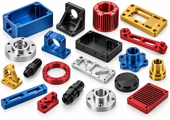 Custom 6061 Aluminum Anodized CNC Machining Parts