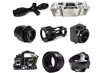 Custom Anodized Aluminum Optical & Imaging Equipment CNC Machining Parts