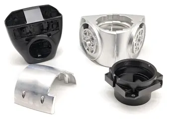 Custom Anodized Aluminum Robotics & Control Systems CNC Machining Parts