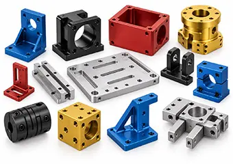 Custom Anodized Aluminum Industrial Automation CNC Machining Parts