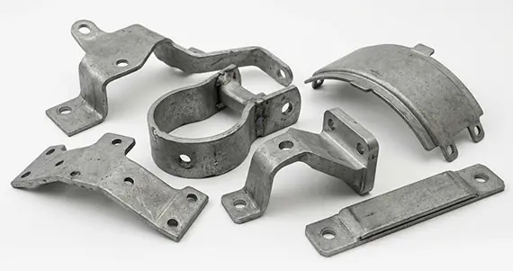 Galvannealed Steel CNC Machining Parts