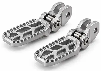 Custom CNC Machining Fixed Motorcycle Foot Pegs