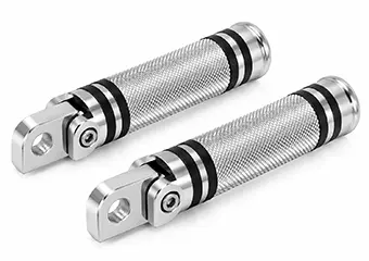 Custom CNC Machining Passenger Motorcycle Foot Pegs