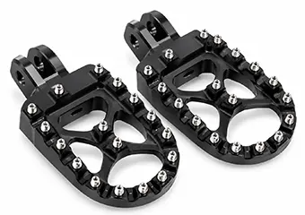 Custom CNC Machining Wide Platform Foot Pegs