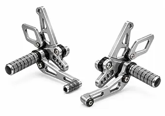Custom CNC Machining Motorcycle Footrests Foot Pegs From Your Drawings