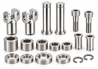 Stainless Steel CNC Motorcycle Foot Peg Pins Bushings and Spacers Machining