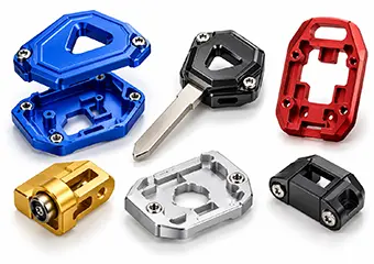 Custom CNC Key Blade Holders & Mounting Interfaces Machining Custom CNC Key Blade Holders & Mounting Interfaces Machining