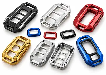 Custom CNC Key Head Covers Button Bezels & Decorative Frames Machining Custom CNC Key Head Covers Button Bezels & Decorative Frames Machining