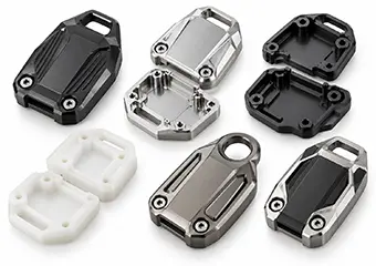 Custom Metal Plastic Key Head Covers CNC Machining Custom Metal Plastic Key Head Covers CNC Machining