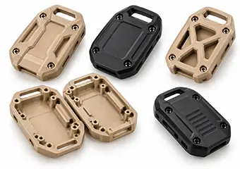 Custom PEEK Key Head Covers CNC Machining Custom PEEK Key Head Covers CNC Machining