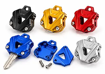 Type II Anodizing Key Head Covers CNC Machining Type II Anodizing Key Head Covers CNC Machining
