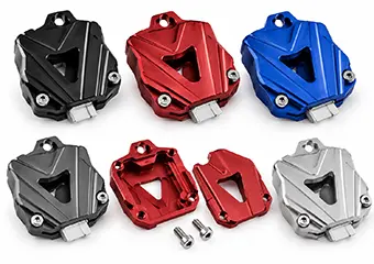 Bead Blasting and Anodizing Key Head Covers CNC Machining Bead Blasting and Anodizing Key Head Covers CNC Machining