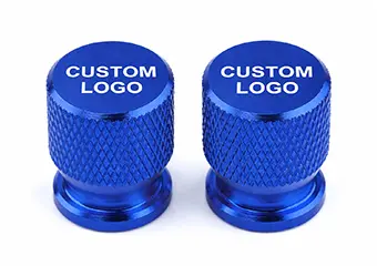 Custom CNC Machined Logo & Branded Stem Caps & Covers