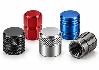 Custom CNC Machined Tire Valve Stem Caps & Covers for Private Label & Branded Accessories