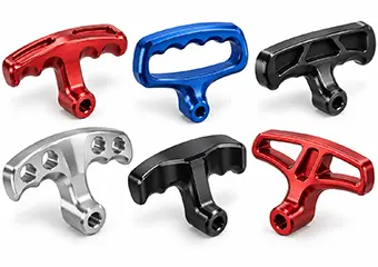 Custom CNC Machined Ergonomic Pull Start Handles