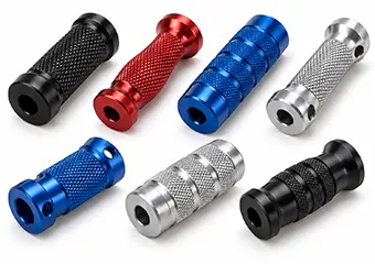 Custom CNC Machined Knurled Grip Pull Handles