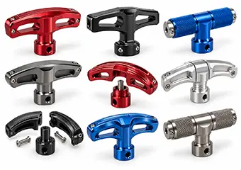 Custom CNC Machined Two-Piece & Custom Assembly Pull Handles