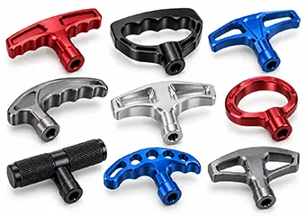 Custom CNC Machined 7075-T6 Aluminum Pull Pull Cord & Pull Start Handles
